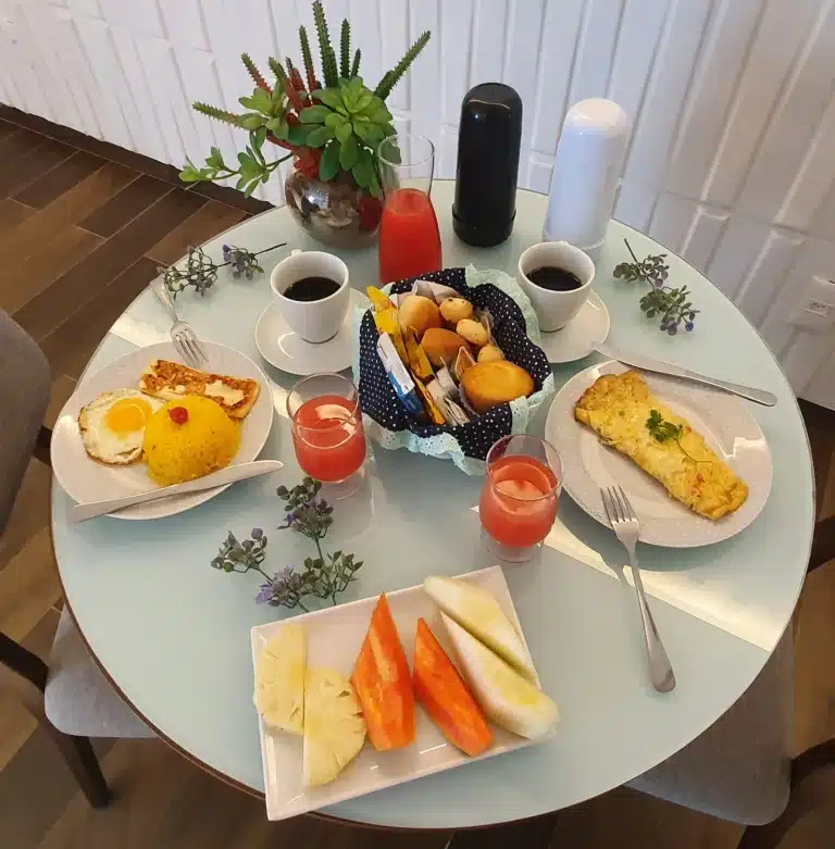 Cafe da manha pernoite shop motel