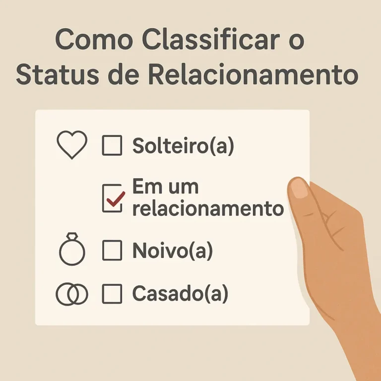 Como Classificar o Status de Relacionamento
